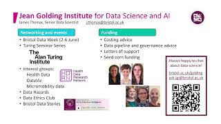 Jean Golding Institute: support on offer - James Thomas