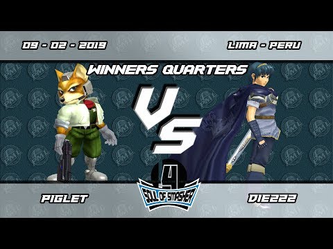 S.O.S. 4 - SP Piglet (Fox) vs PML Die222 (Marth) - Winners Quarters