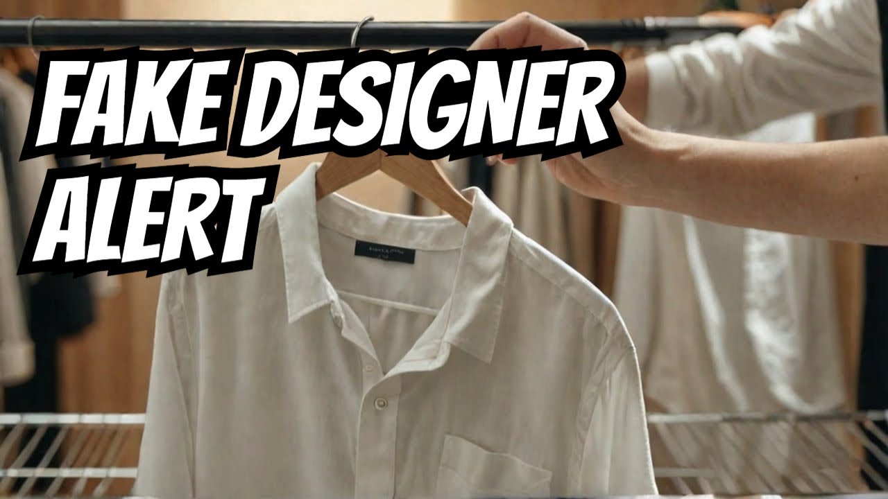 Beware of FAKE Designer Clothes From China!