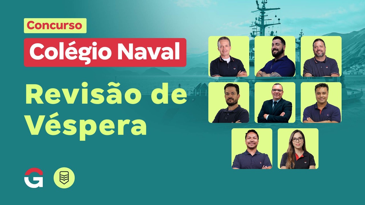 Colégio Naval 2027 | Revisão de Véspera