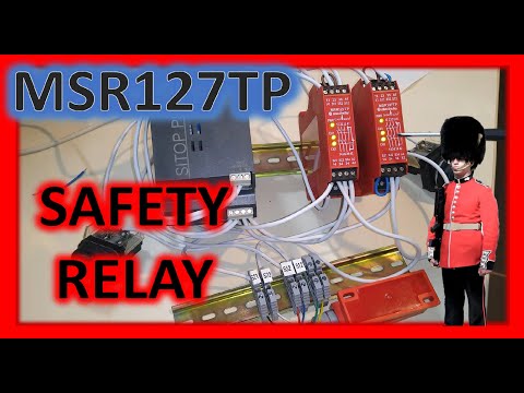 MSR131RTP Allen Bradley  Safety Relay Cat No 440r-c23139 Guard Master