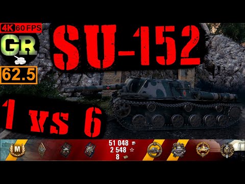62_World of Tanks SU-152 WoT Replay - 6 Kills 3.1K DMG(Patch 1.5.0)