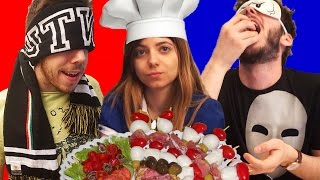 SAI RICONOSCERE GLI INGREDIENTI? BLINDFOLD CHALLENGE w/ Erica