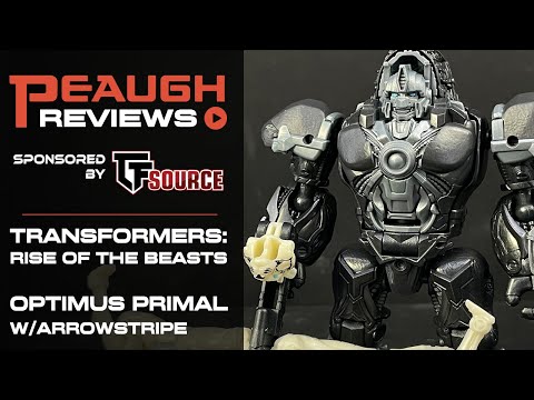 Video Review: Transformers: Rise of the Beasts - Beast Alliance OPTIMUS PRIMAL wArrowstripe