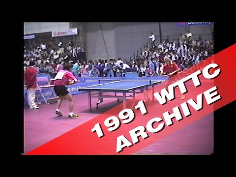 1991 World Championships - Men's Singles: Johnny Huang (CAN) - Dmitry Mazunov (RUS)