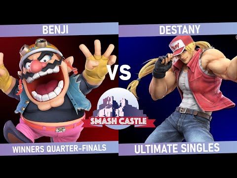 Smash Castle Finals Winners Quarter-Finals - AG Benji Vs. mYi Destany - Smash Ultimate SSBU