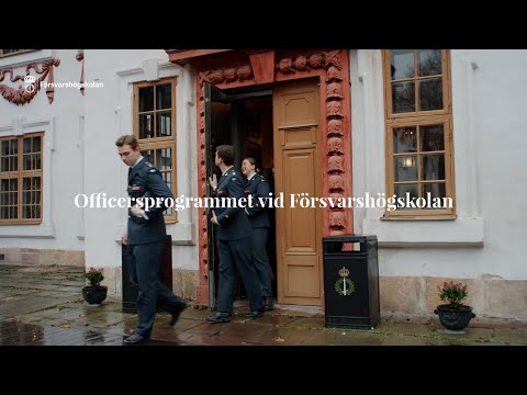 Officersprogrammet vid Försvarshögskolan