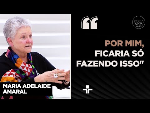 "I would make miniseries my whole life" reveals playwright Maria Adelaide Amaral