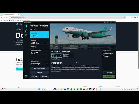 how to install the flybywire A320 neo aircraft msfs