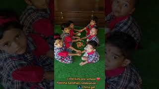little kids preschool  Rakshabandhan  Celebration 😀