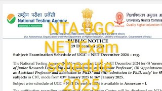 #NTA_UGC_NET_exam_schedule