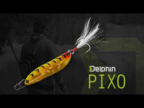 Блесна колеблющаяся DELPHIN PIXO Hook №6 / 5.6cm / 10g - COPPER Блесна колеблющаяся DELPHIN PIXO Hook №6 / 5.6cm / 10g - COPPER