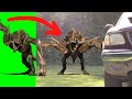 Green Screen Test Monster Chases Me