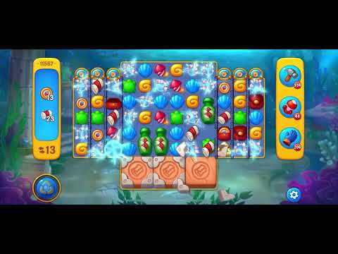 Fishdom level 11567 no boosters フィッシュダム ノーマル