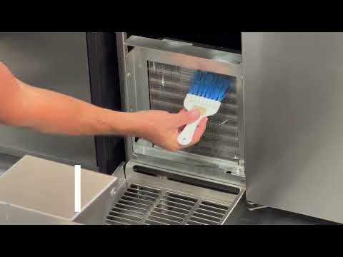 Perlick Back-Bar Undercounter Refrigerator Cleaning Instructions