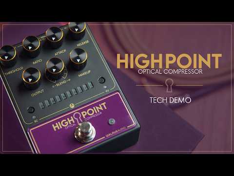 Walrus Audio Highpoint Analog Optical Compressor image 5