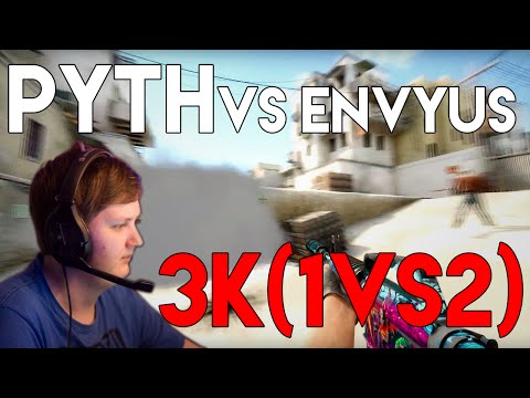 pyth vs. Team EnVyUs - 3K (1vs2 clutch) @ ESL ESEA Pro League Season 1 Finals