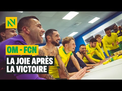 🎥 OM - FCN : la joie après la victoire au Vélodrome !