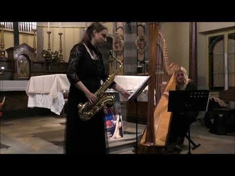A. Ghidoni - Interlude (from Jazzy Celtic Suite) performed by Duo Stabio - Terzano, sax and harp duo