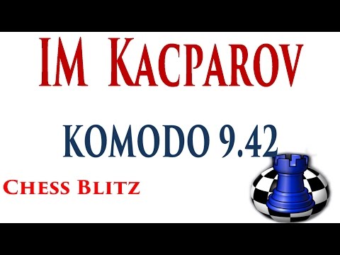 ♚ IM Kacper Drozdowski (Kacparov) vs Komodo 9.42 Chess Blitz on the Internet Chess Club May 6, 2016