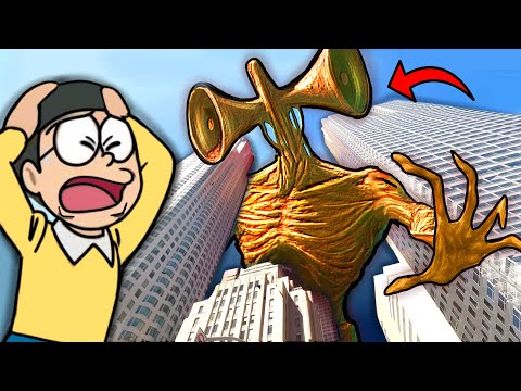 Giant SIREN HEAD Attacked The City !! 