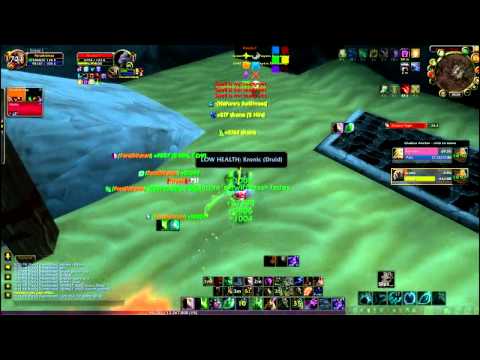 WoW- 2v2 Arena! Resto DK vs Prot Paladin, Feral! - Hitmanblood