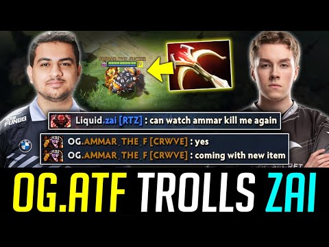 OG.ATF signature hero TIMBERSAW - buying DAEDALUS vs ZAI DOTA 2