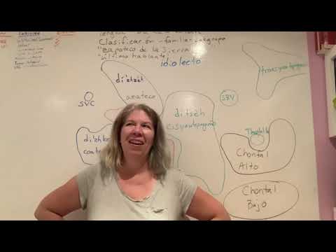 Lingüística para todos: las lenguas zapotecas de la Sierra Sur  (San Agustín Mixtepec parte I)