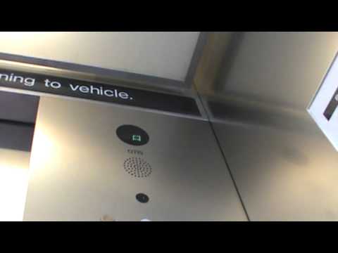 Chicago, IL: Otis Traction Scenic East Elevators in Rush/Ohio/Wabash St. Parking Garage