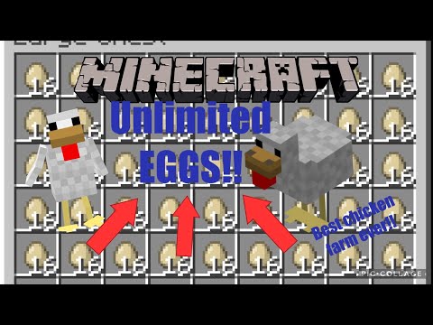 Masterhero99 - How to create the worlds most Overpowered chicken farm!! (Minecraft)