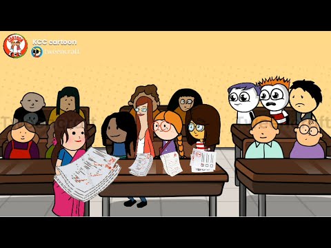 Exam paper distribution 🤣🤣| KCC-300 | kanyakumari cartoon creator | kumari | poomari comedy in tamil