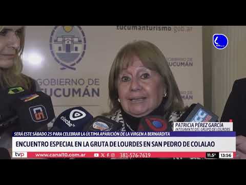 San Pedro de Colalao se prepara para una jornada de fe