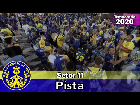 Paraíso do Tuiuti 2020 - Bateria no Setor 11 - Pista #S1120