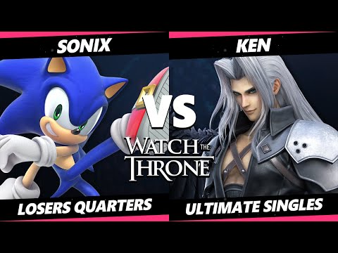 WTT 2023 Top 8 - Sonix (Sonic) Vs. KEN (Sephiroth, Sonic) Smash Ultimate - SSBU