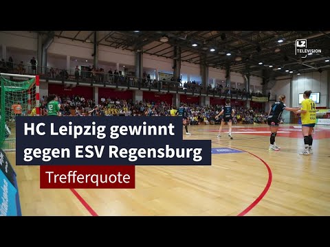 Handballerinnen des HC Leipzig gewannen gegen ESV Regensburg | LZ TV Trefferquote