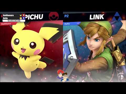 HailHomura (Pichu/Mewtwo) vs HeRo (Link) - Losers Top Eight | Archanea Saga