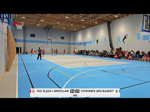 U15 1KS Ślęza I Wrocław vs Citronex UKS Basket Zgorzelec - 25/01/2026