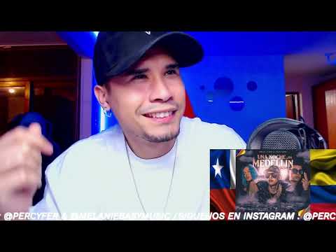 Una Noche En Medellín Oficial Remix   Cris MJ Ft  Karol G, Ryan Castro Filtrado   Reacción