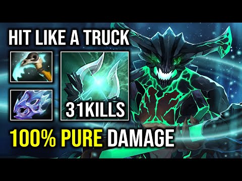 100% Pure Damage Arcane Orb Brutal Max Attack Speed Carry Outworld Destroyer Dota 2
