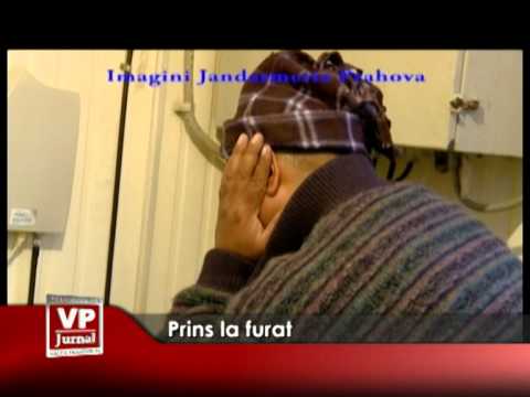 Prins la furat