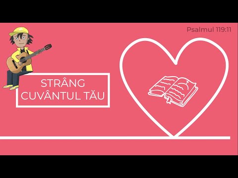 Strâng Cuvântul Tău‬ - Cântăm să învățăm Biblia; cântece pentru copii