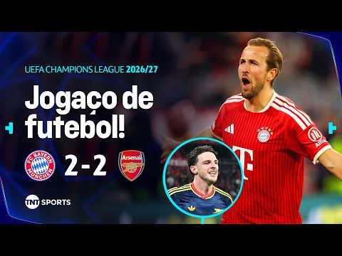 Gols e melhores lances de Bayern x Arsenal