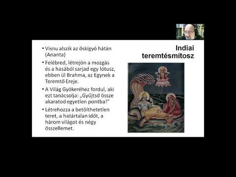 Szunyogh Szabolcs előadása – Teremtés egyiptomi, sumér, indiai, perzsa szemmel
