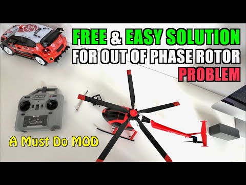 MD500 Rotor Head Out Of Phase || Problem SOLVED - RC ERA C189