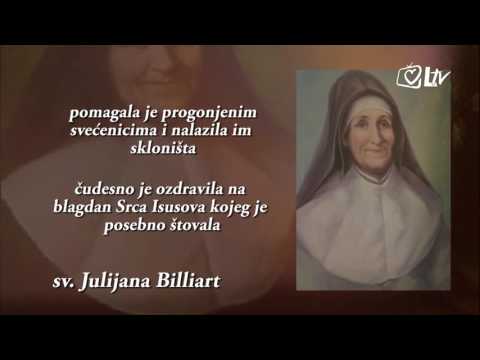 Katolički kalendar 8.4.2017. - sveta Julijana Billiart