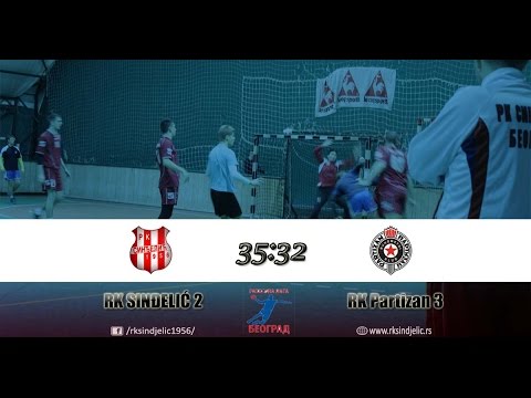 RK Sindjelic 2 -  RK Partizan 3 IV kolo Razvojne lige 05.11.2016.