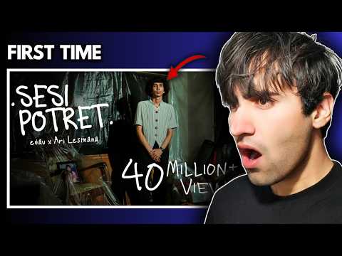 First Time Reaction on eńau feat. Ari Lesmana - Sesi Potret (Official Music Video)