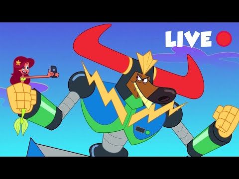 (NEW!) ZIG & SHARKO 15th Anniversary 🔴 LIVE CARTOON | NEW SEASON & EPISODES | Collection for kids HD