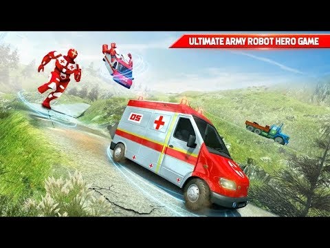 US Army Robot Hero Ambulance Robot Games - Android Gameplay (Full HDR)