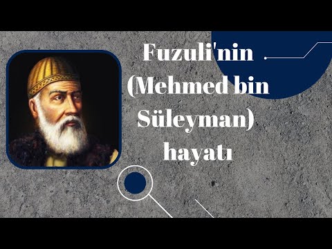 Fuzuli'nin Hayatı